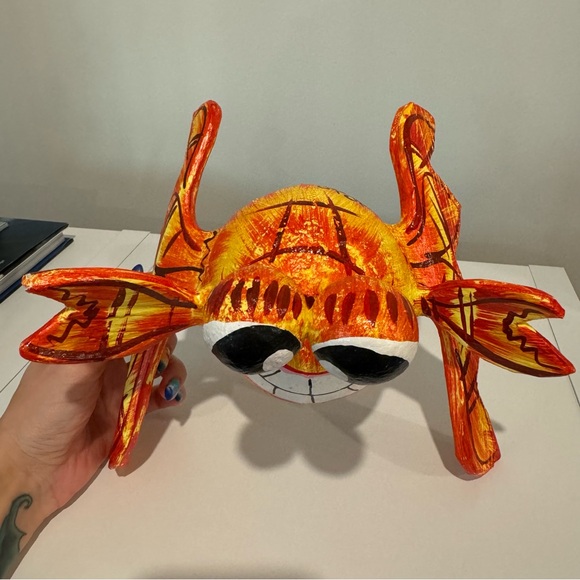 Handmade Crab Cute Figure Statue Decor Handcrafted - Picture 9 of 13